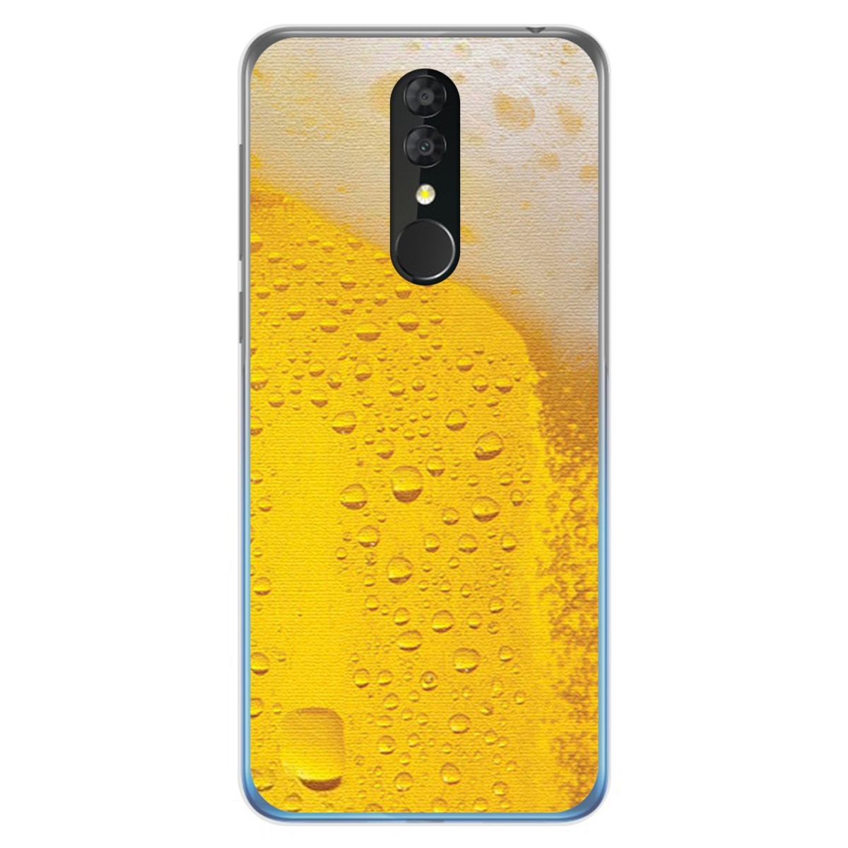 Funda Gel Tpu para Alcatel 3 2019 diseño Cerveza Dibujos