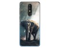 Funda Gel Tpu para Alcatel 3 2019 diseño Elefante Dibujos