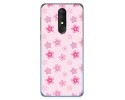 Funda Gel Tpu para Alcatel 3 2019 diseño Flores Dibujos