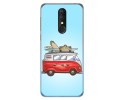 Funda Gel Tpu para Alcatel 3 2019 diseño Furgoneta Dibujos