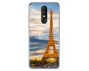 Funda Gel Tpu para Alcatel 3 2019 diseño Paris Dibujos