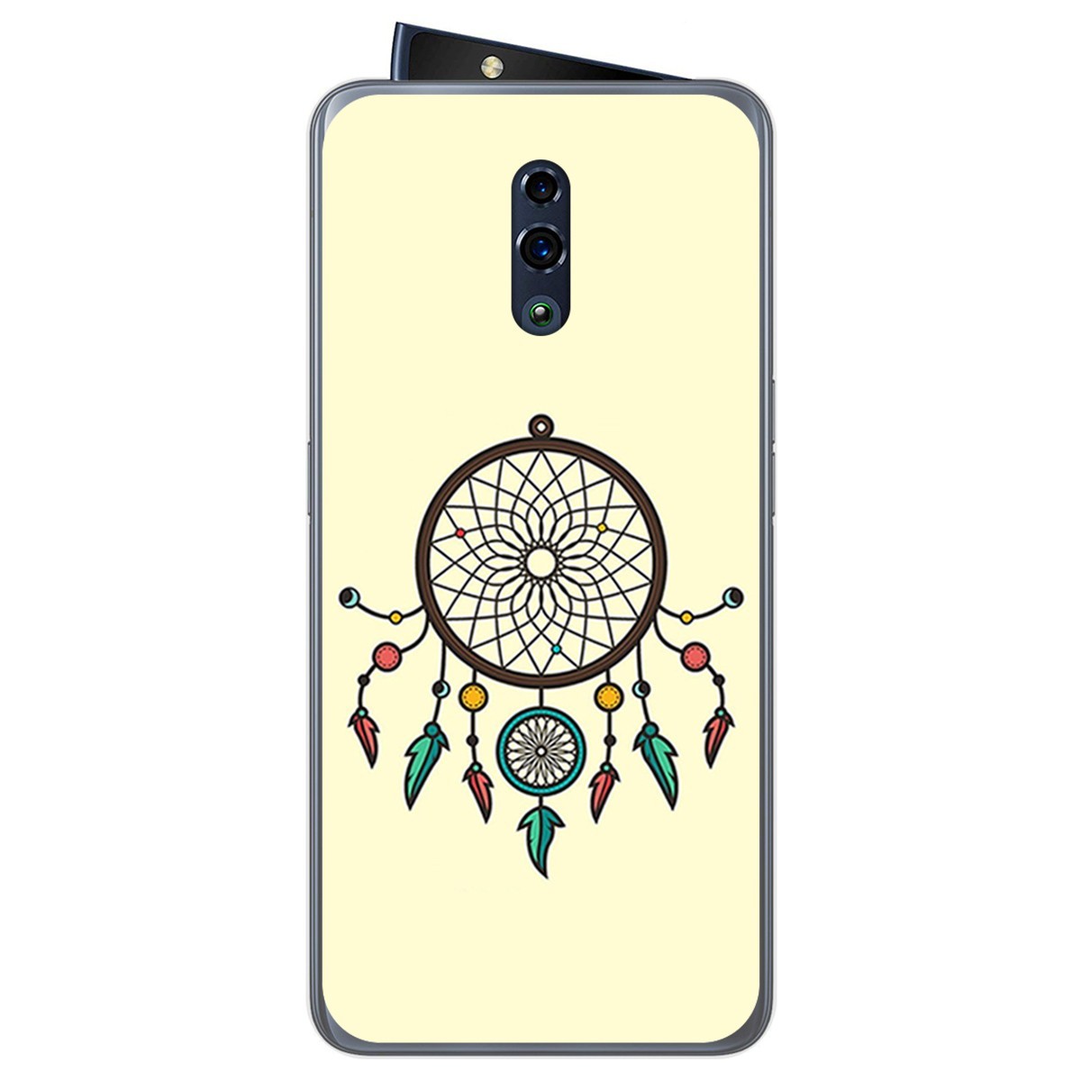 Funda Gel Tpu para Oppo Reno diseño Atrapasueños Dibujos