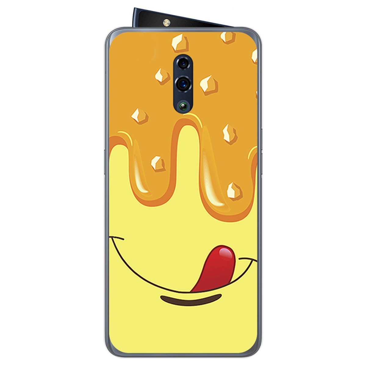 Funda Gel Tpu para Oppo Reno diseño Helado Vainilla Dibujos