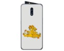 Funda Gel Tpu para Oppo Reno diseño Leones Dibujos