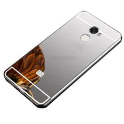 Funda Bumper Plata Aluminio + Tapa Trasera para Xiaomi Redmi 4