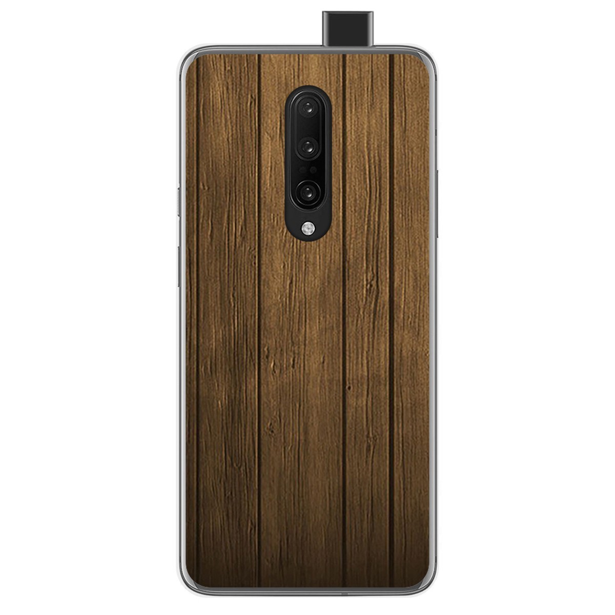 Funda Gel Tpu para Oneplus 7 Pro diseño Madera Dibujos