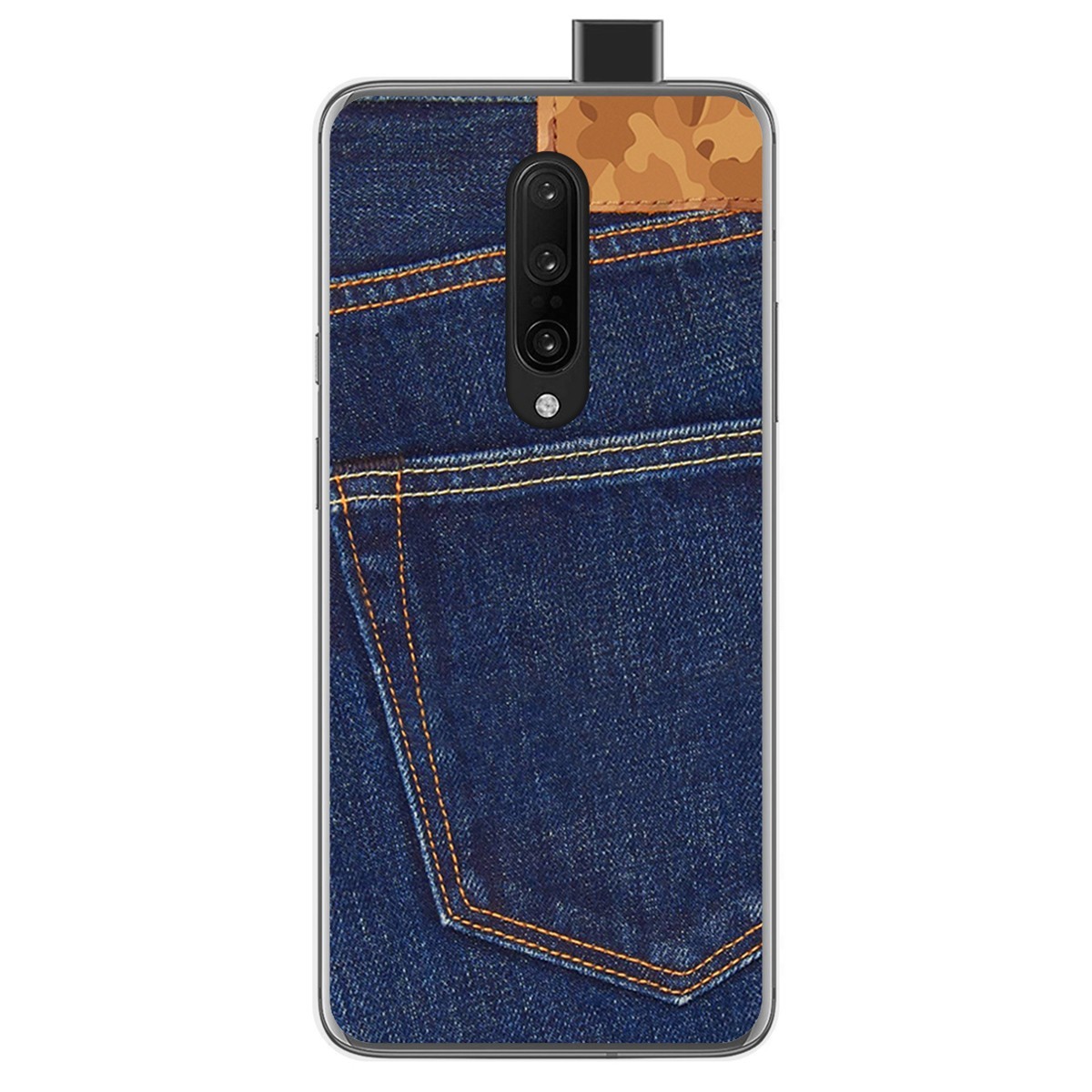 Funda Gel Tpu para Oneplus 7 Pro diseño Vaquero Dibujos