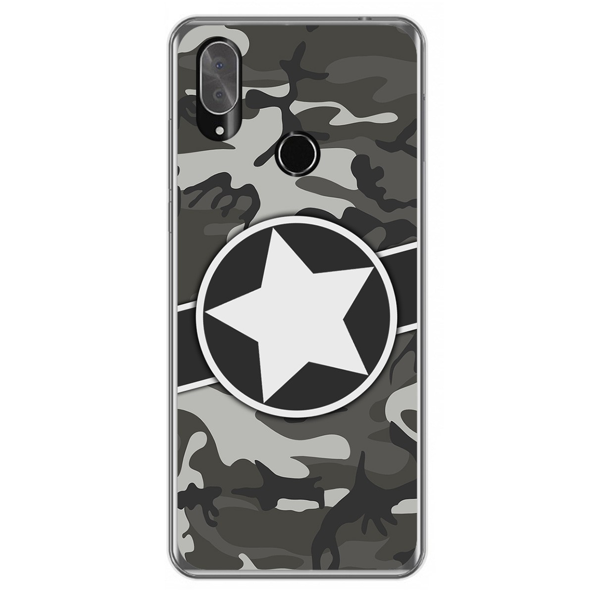 Funda Gel Tpu para Cubot X19 diseño Camuflaje 02 Dibujos