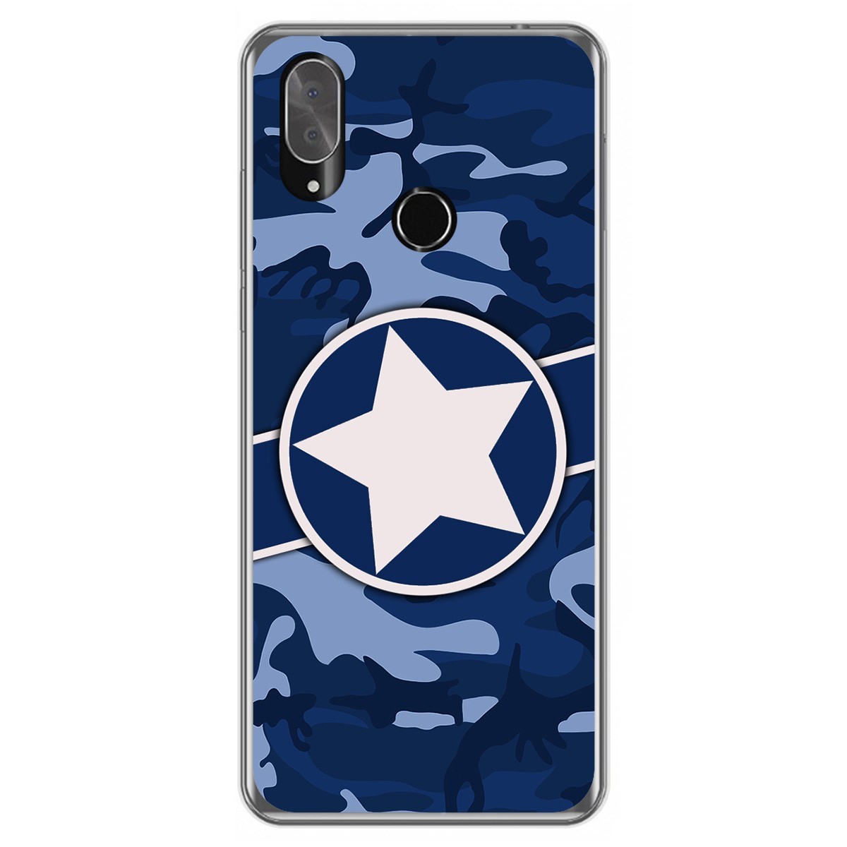 Funda Gel Tpu para Cubot X19 diseño Camuflaje 03 Dibujos