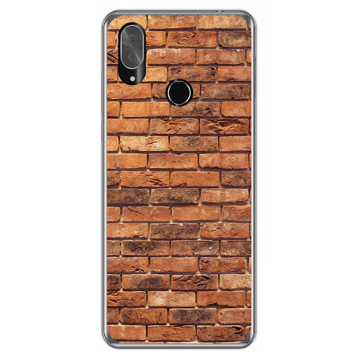 Funda Gel Tpu para Cubot X19 diseño Ladrillo 04 Dibujos