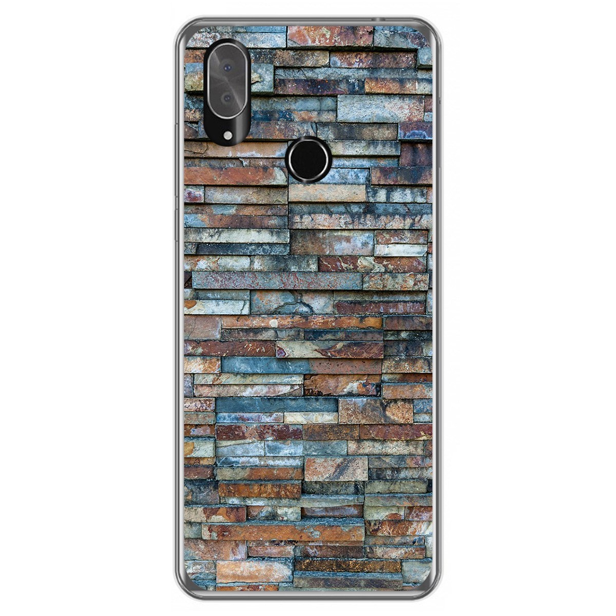 Funda Gel Tpu para Cubot X19 diseño Ladrillo 05 Dibujos