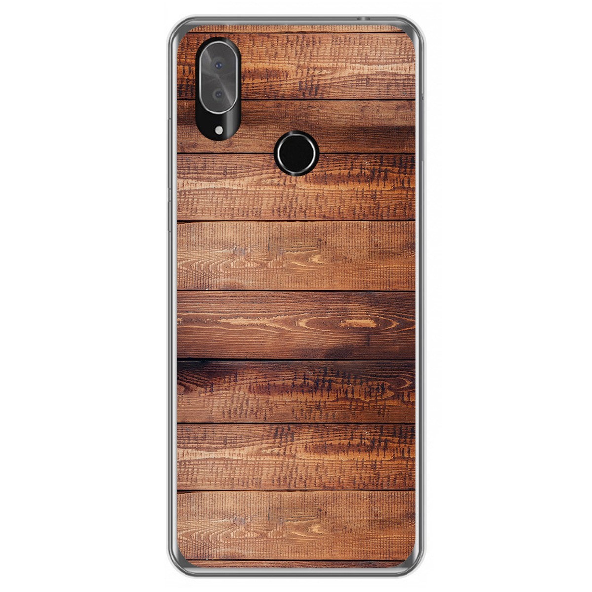 Funda Gel Tpu para Cubot X19 diseño Madera 02 Dibujos