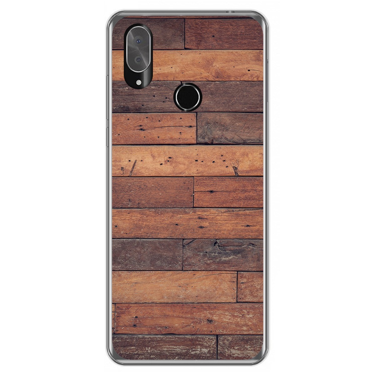 Funda Gel Tpu para Cubot X19 diseño Madera 03 Dibujos