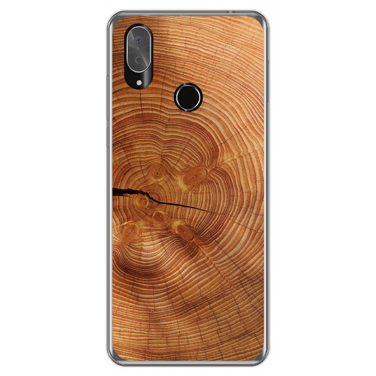 Funda Gel Tpu para Cubot X19 diseño Madera 04 Dibujos