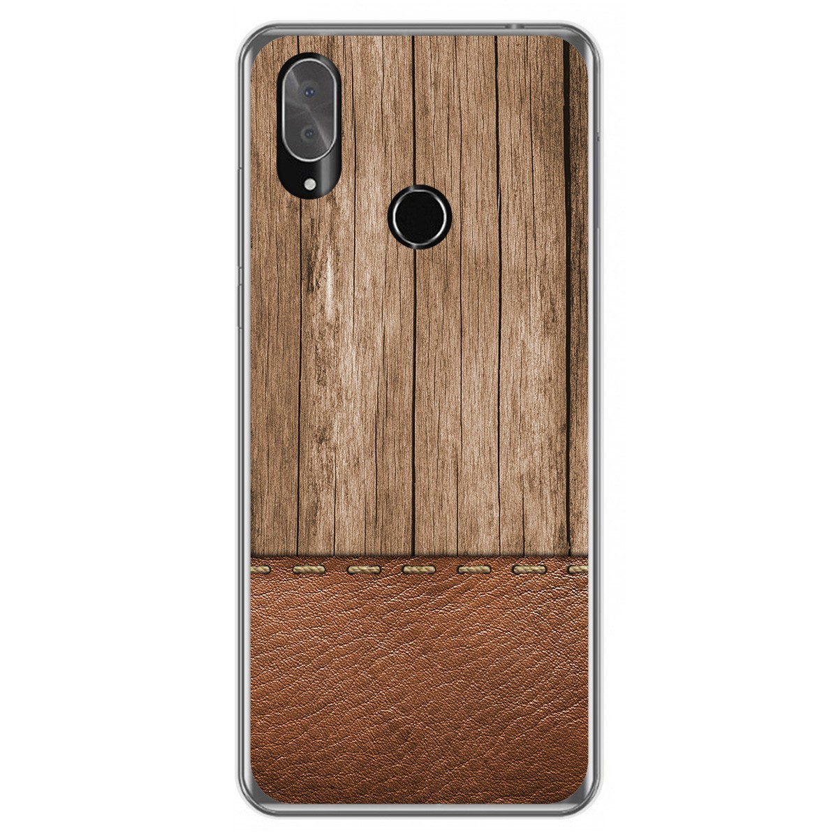 Funda Gel Tpu para Cubot X19 diseño Madera 09 Dibujos