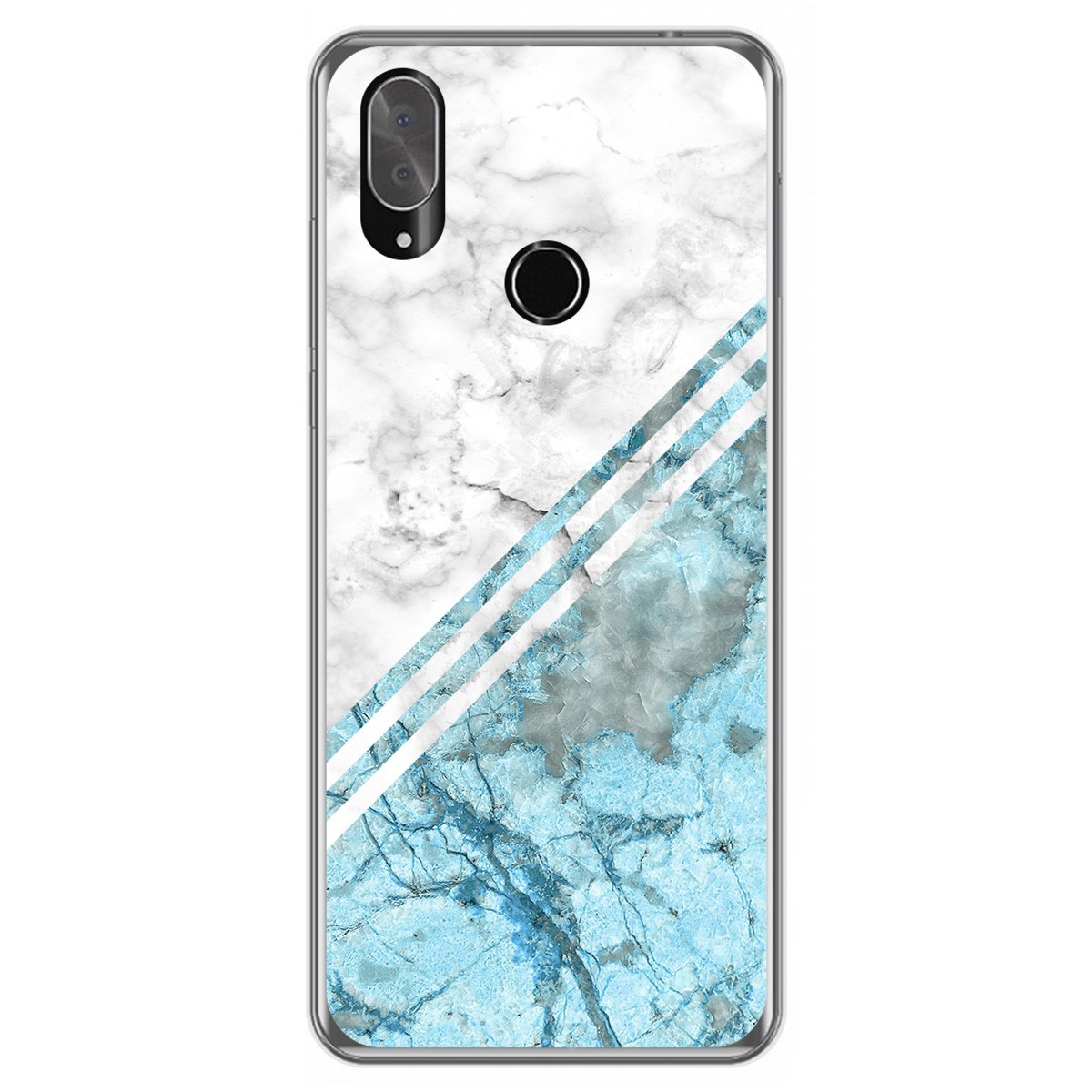 Funda Gel Tpu para Cubot X19 diseño Mármol 02 Dibujos