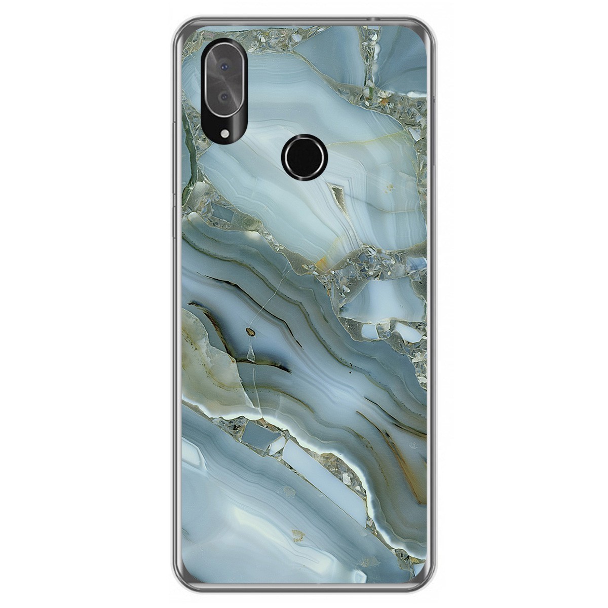 Funda Gel Tpu para Cubot X19 diseño Mármol 09 Dibujos