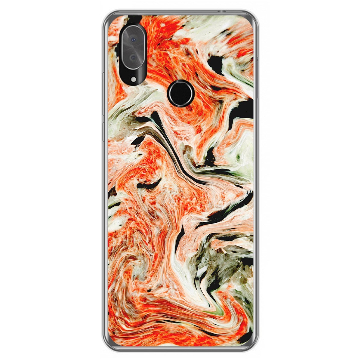 Funda Gel Tpu para Cubot X19 diseño Mármol 12 Dibujos