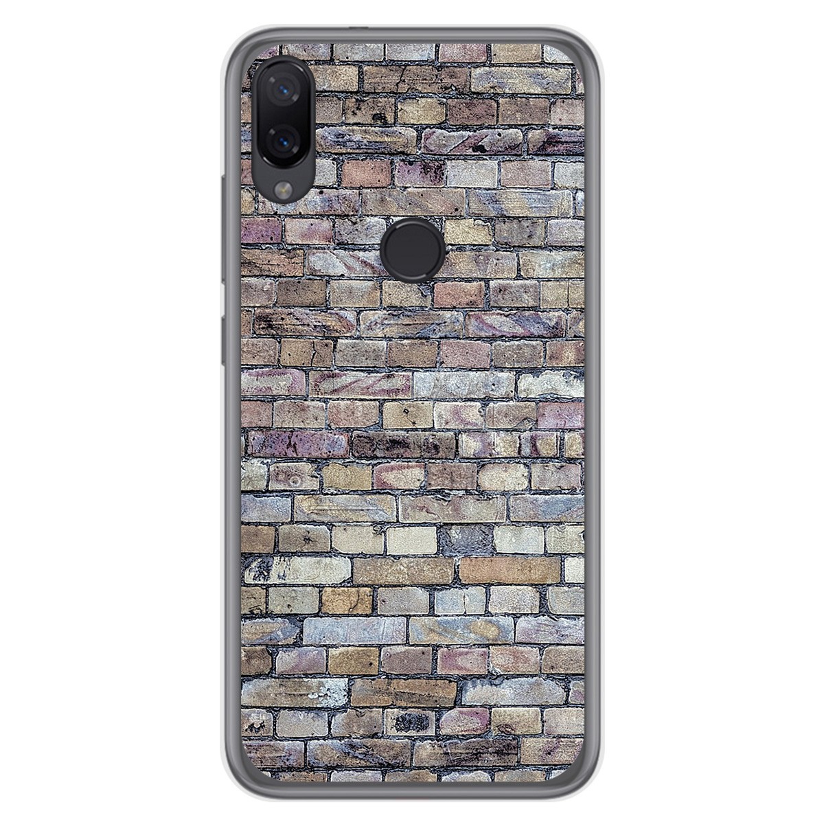 Funda Gel Tpu para Xiaomi Mi Play diseño Ladrillo 02 Dibujos