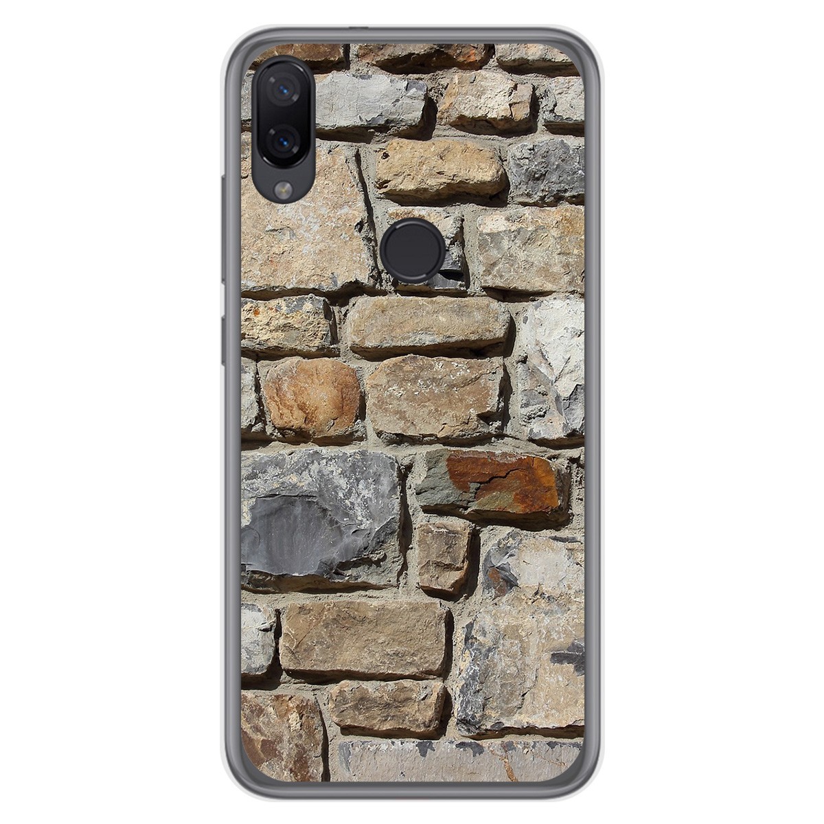 Funda Gel Tpu para Xiaomi Mi Play diseño Ladrillo 03 Dibujos