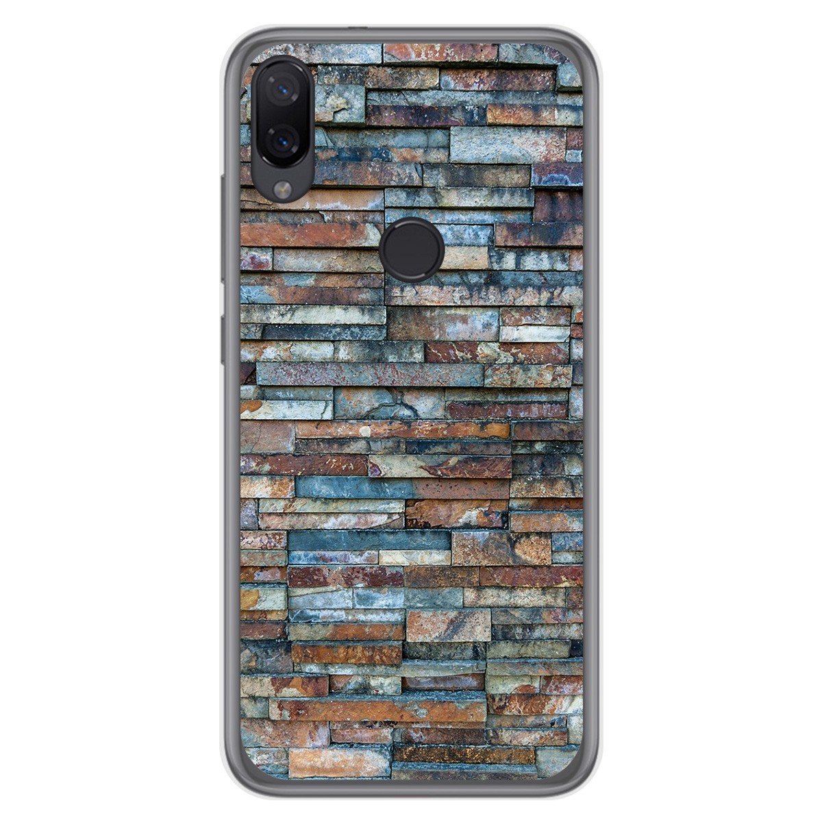 Funda Gel Tpu para Xiaomi Mi Play diseño Ladrillo 05 Dibujos