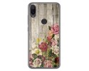 Funda Gel Tpu para Xiaomi Mi Play diseño Madera 08 Dibujos