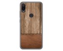 Funda Gel Tpu para Xiaomi Mi Play diseño Madera 09 Dibujos