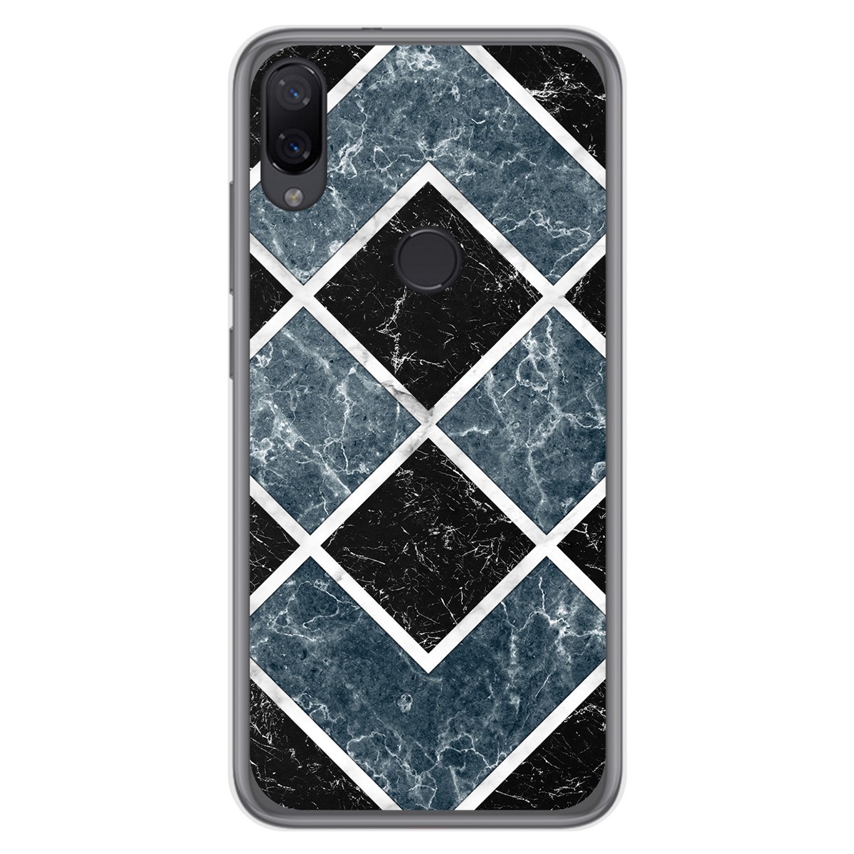 Funda Gel Tpu para Xiaomi Mi Play diseño Mármol 06 Dibujos
