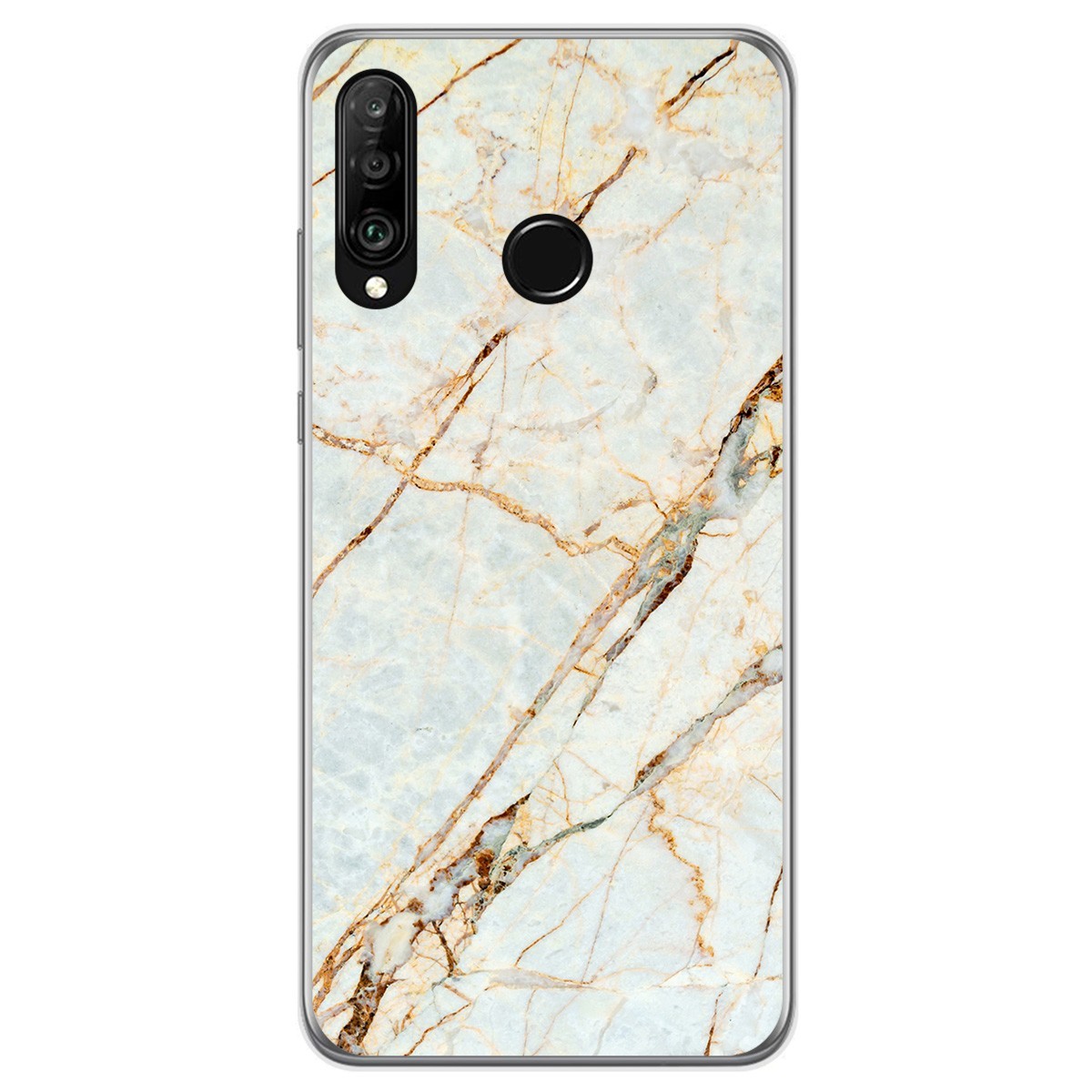 Funda Gel Tpu para Huawei P30 Lite diseño Mármol 13 Dibujos