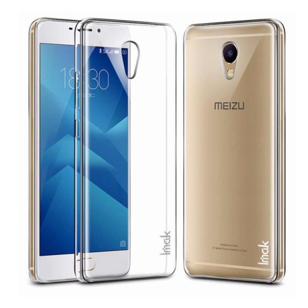 Carcasa Funda Dura Transparente Imak para Meizu M5 Note