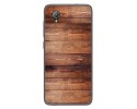 Funda Gel Tpu para Alcatel 1 2019 diseño Madera 02 Dibujos