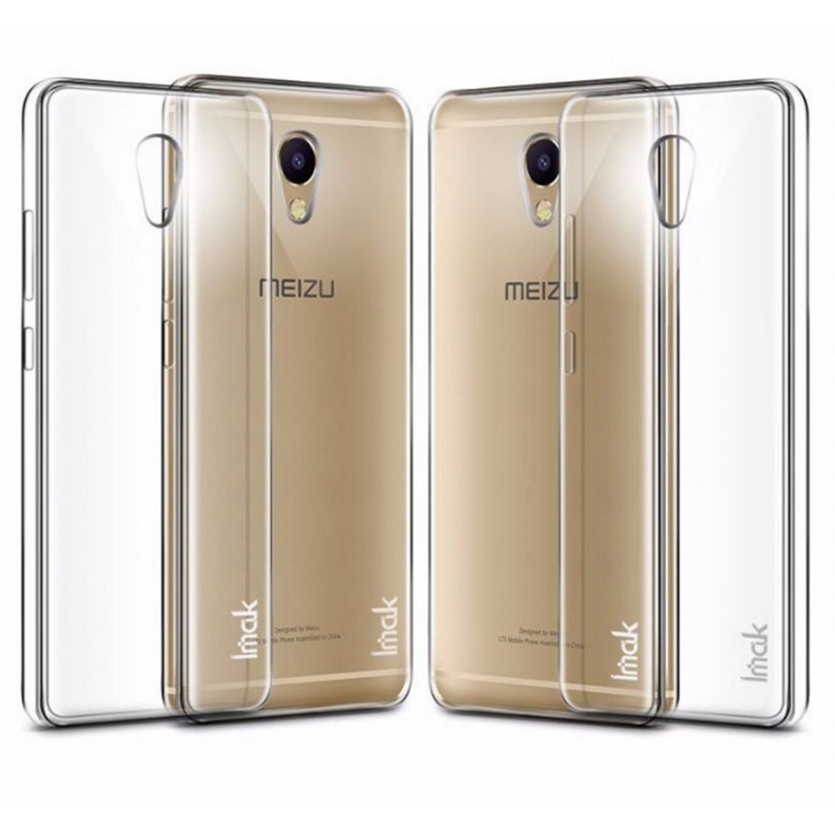 Carcasa Funda Dura Transparente Imak para Meizu M5 Note