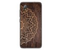 Funda Gel Tpu para Alcatel 1 2019 diseño Madera 06 Dibujos