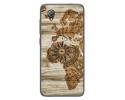 Funda Gel Tpu para Alcatel 1 2019 diseño Madera 07 Dibujos