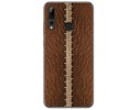 Funda Gel Tpu para Huawei P Smart Plus 2019 diseño Cuero 01 Dibujos