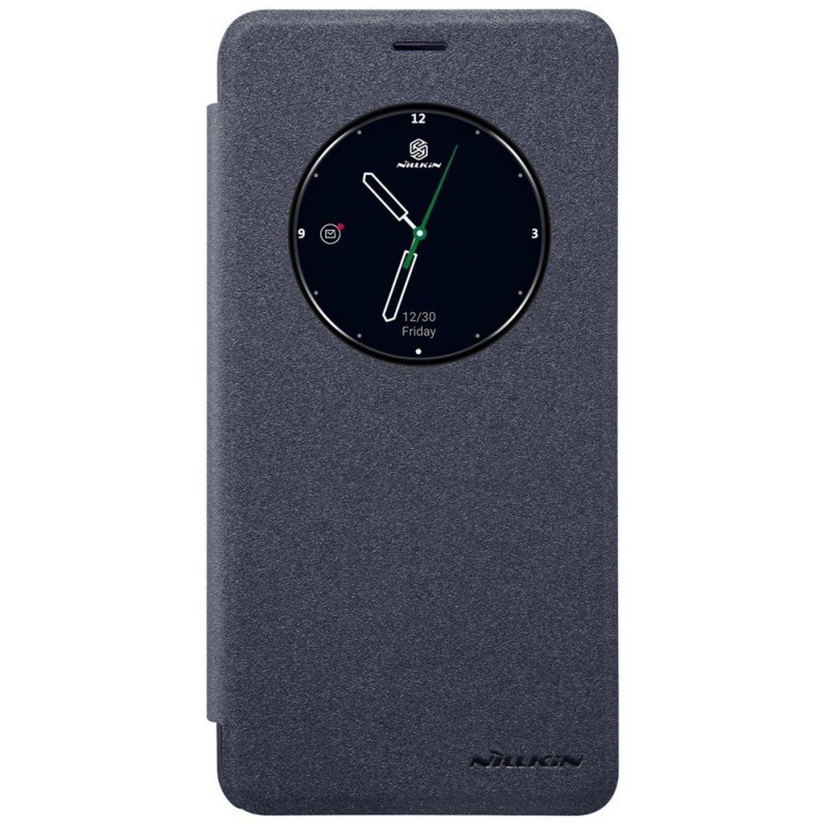 Funda Flip Negra Nillkin Modelo Sparkle para Meizu M5 Note