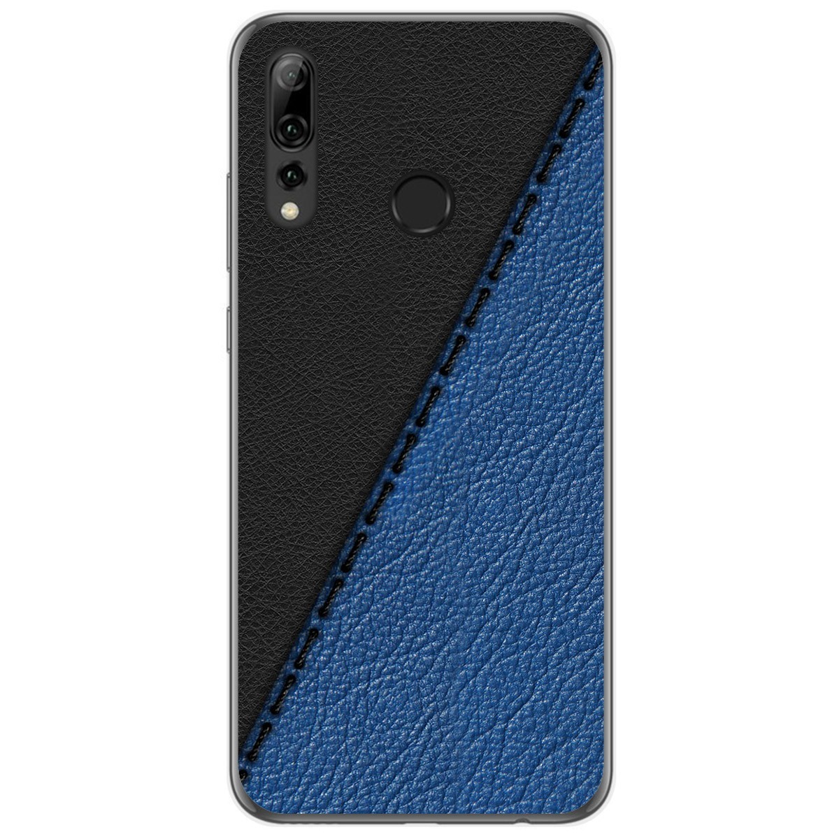Funda Gel Tpu para Huawei P Smart Plus 2019 diseño Cuero 02 Dibujos
