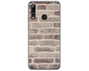 Funda Gel Tpu para Huawei P Smart Plus 2019 diseño Ladrillo 01 Dibujos