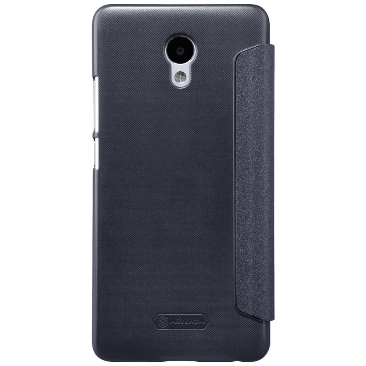 Funda Flip Negra Nillkin Modelo Sparkle para Meizu M5 Note