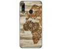 Funda Gel Tpu para Huawei P Smart Plus 2019 diseño Madera 07 Dibujos