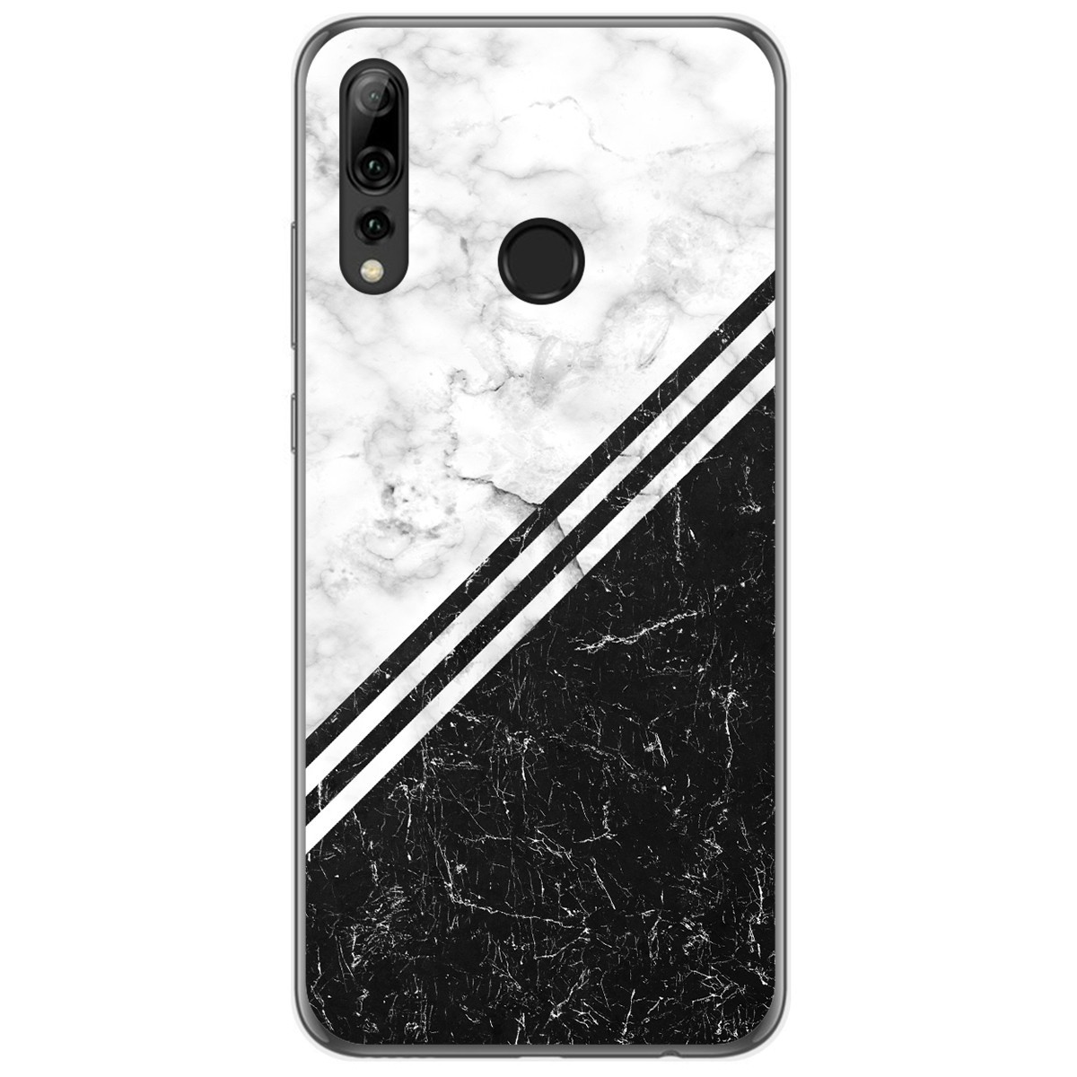 Funda Gel Tpu para Huawei P Smart Plus 2019 diseño Mármol 01 Dibujos