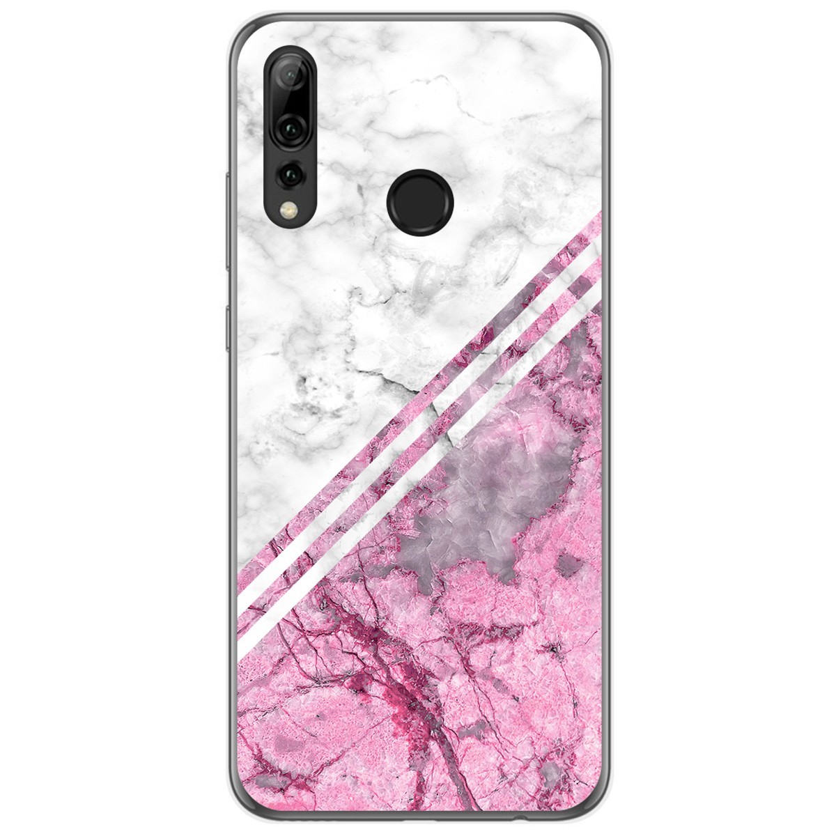 Funda Gel Tpu para Huawei P Smart Plus 2019 diseño Mármol 03 Dibujos