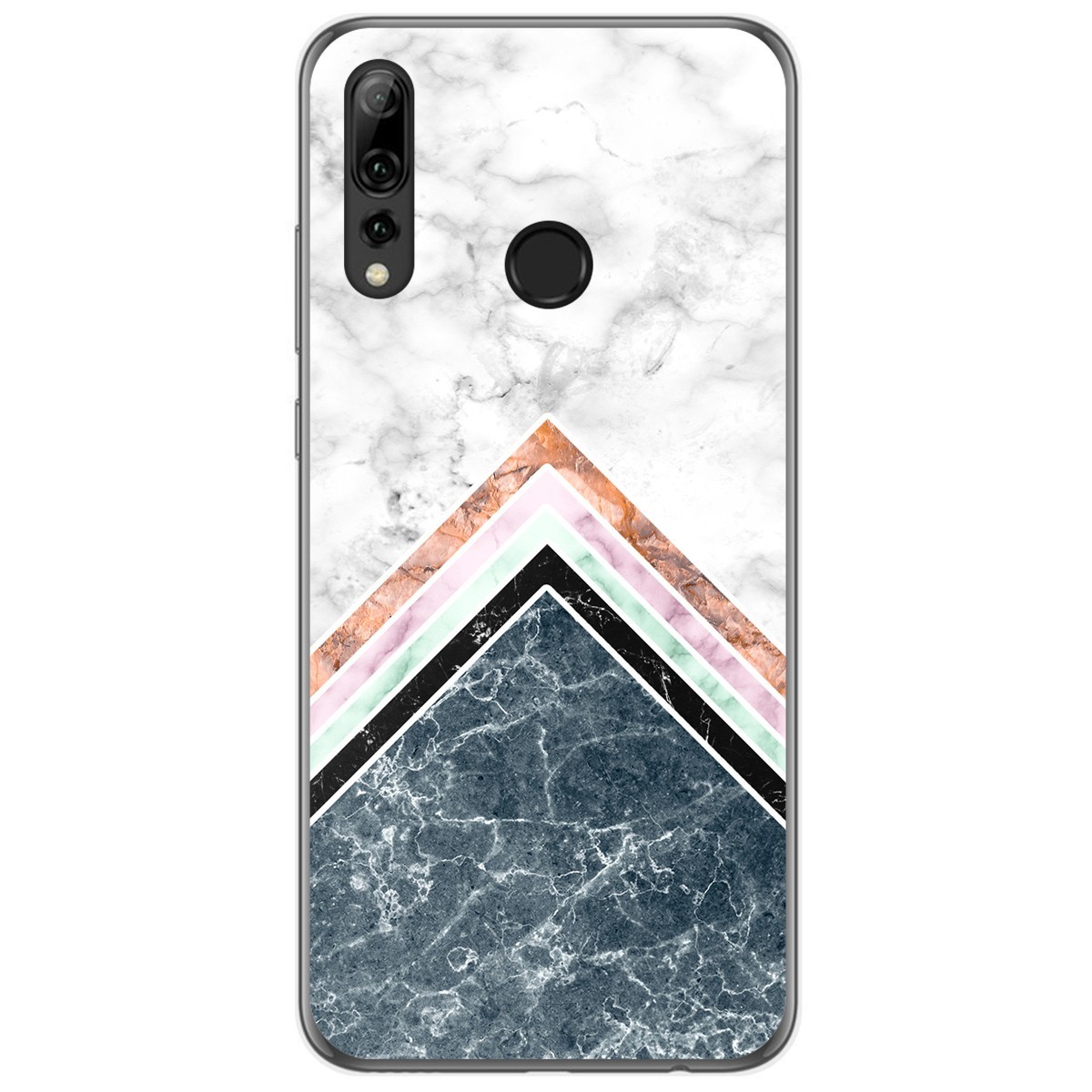 Funda Gel Tpu para Huawei P Smart Plus 2019 diseño Mármol 05 Dibujos