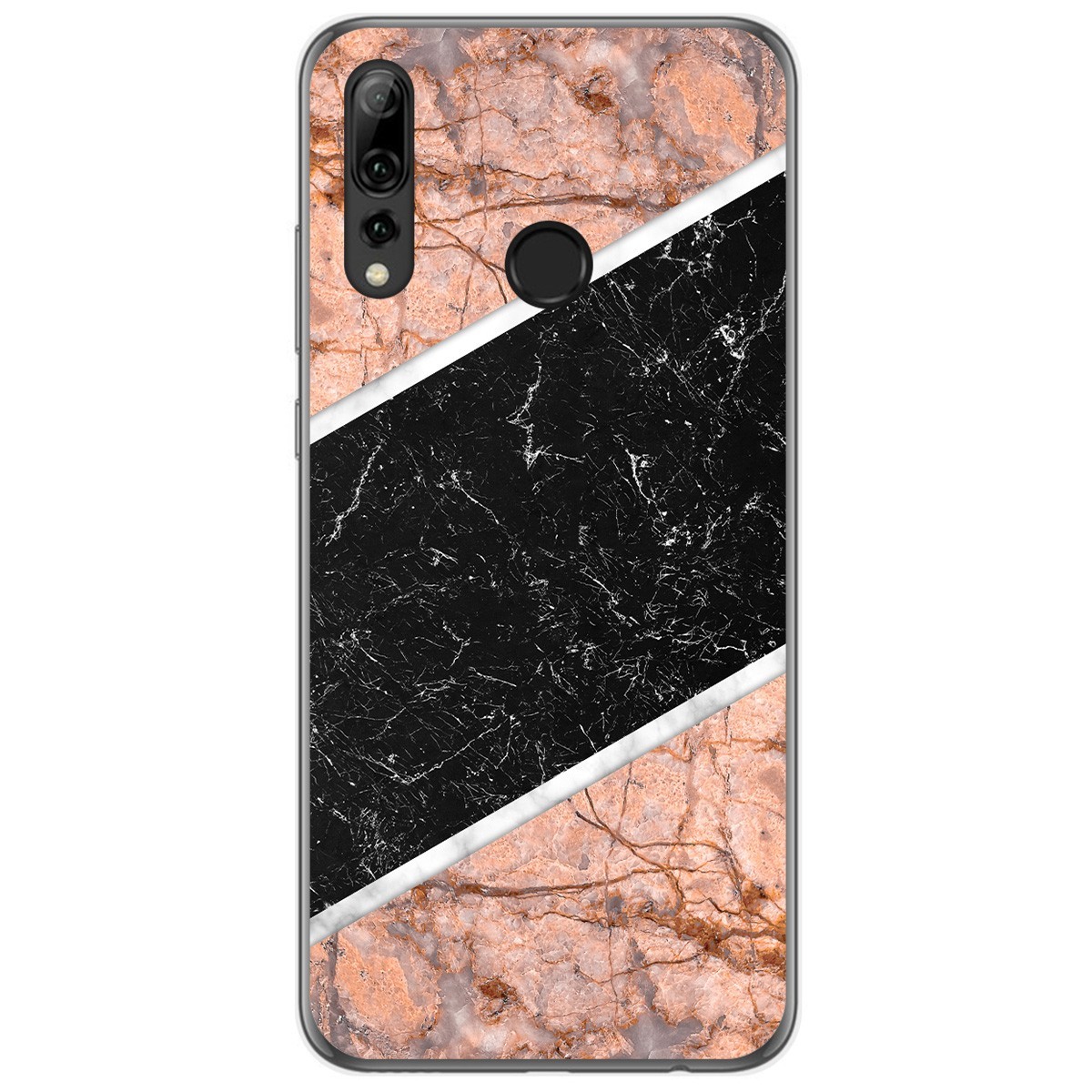 Funda Gel Tpu para Huawei P Smart Plus 2019 diseño Mármol 07 Dibujos