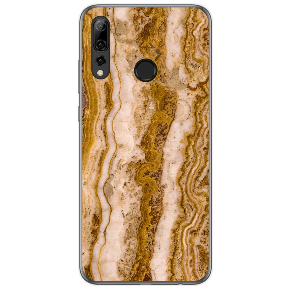 Funda Gel Tpu para Huawei P Smart Plus 2019 diseño Mármol 10 Dibujos
