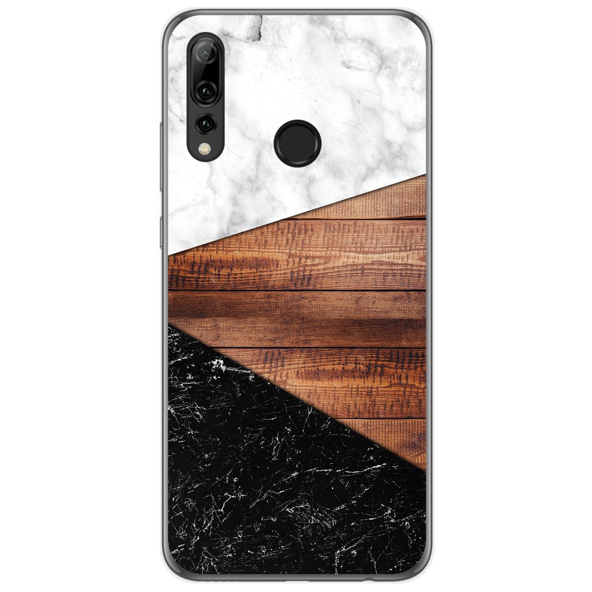 Funda Gel Tpu para Huawei P Smart Plus 2019 diseño Mármol 11 Dibujos