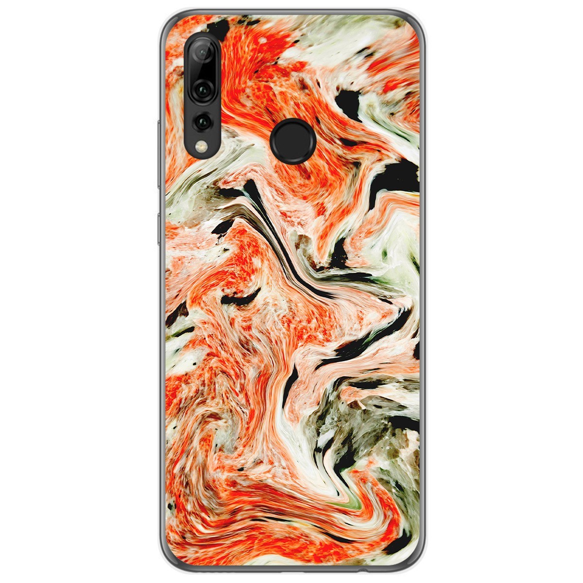 Funda Gel Tpu para Huawei P Smart Plus 2019 diseño Mármol 12 Dibujos