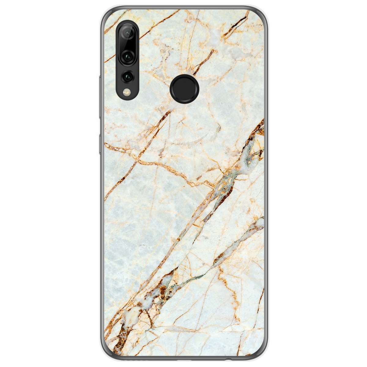 Funda Gel Tpu para Huawei P Smart Plus 2019 diseño Mármol 13 Dibujos