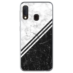 Funda Gel Tpu para Samsung Galaxy A20e 5.8 diseño Mármol 01 Dibujos