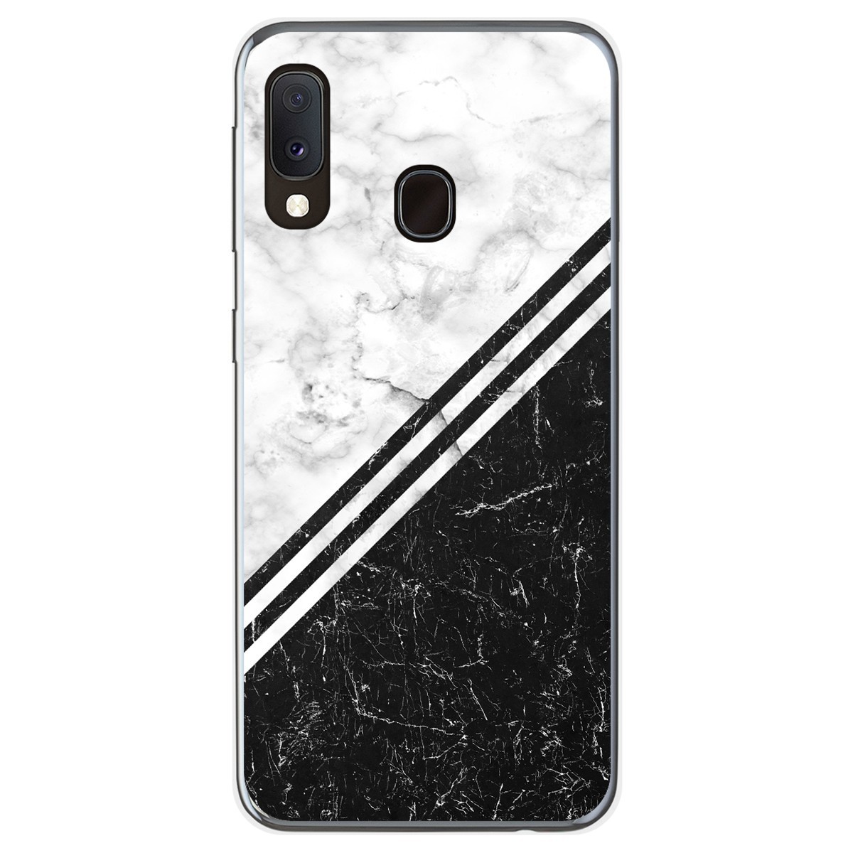 Funda Gel Tpu para Samsung Galaxy A20e 5.8 diseño Mármol 01 Dibujos
